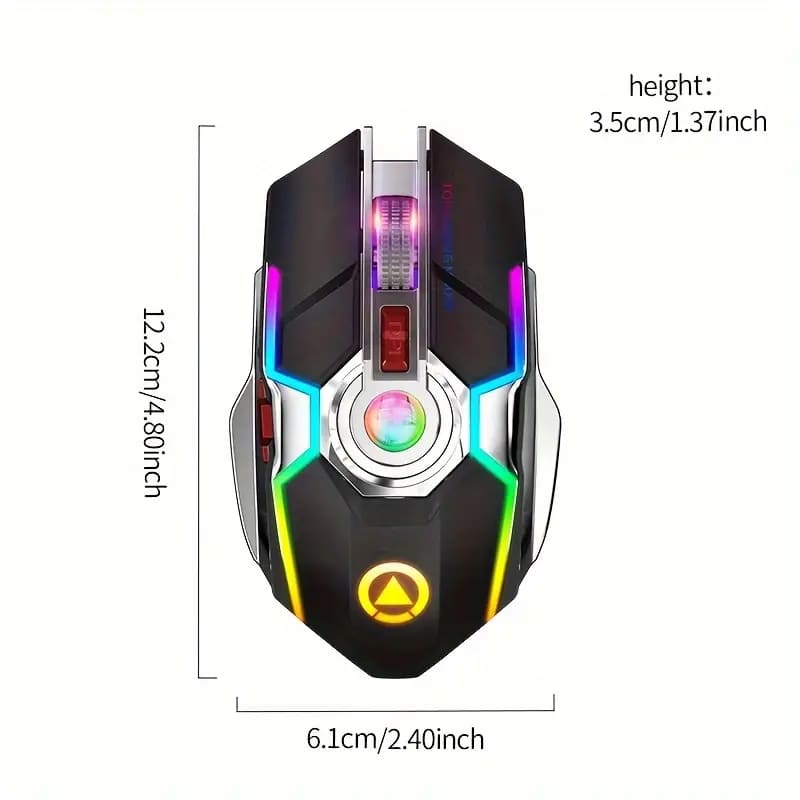 Silent Rechargeable Wireless Mouse